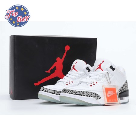 Air Jordan 3 Retro Free Throw Line White Cement 40-47.5