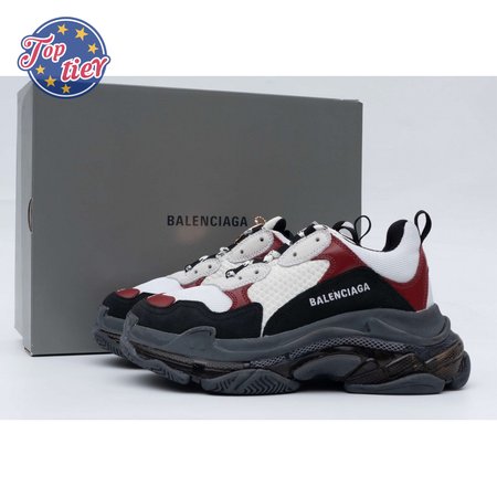 Balenciaga Triple S Black Red 35-45