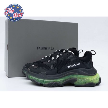 Balenciaga Triple S Black Yellow Fluo 35-45