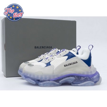 Balenciaga Triple S Clear Sole Blue (W) 35-45