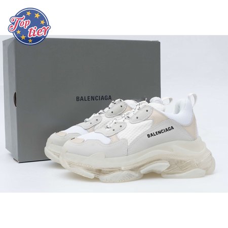 Balenciaga Triple S Clear Sole White 35-45