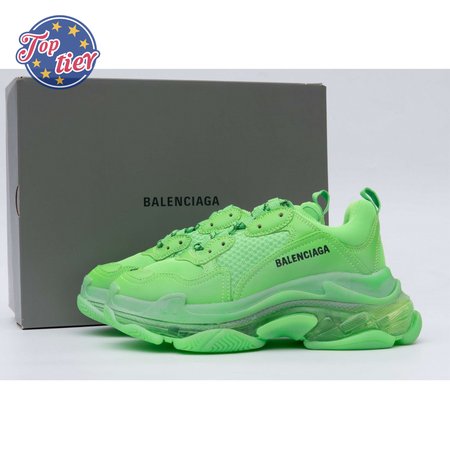 Balenciaga Triple S Neon Green Clear Sole (W) 35-45