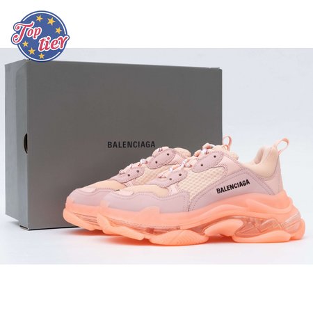 Balenciaga Triple S Orange Clear Sole 35-39