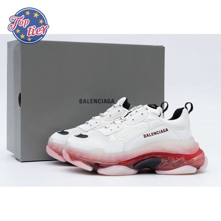 Balenciaga Triple S White Red (W) 35-45