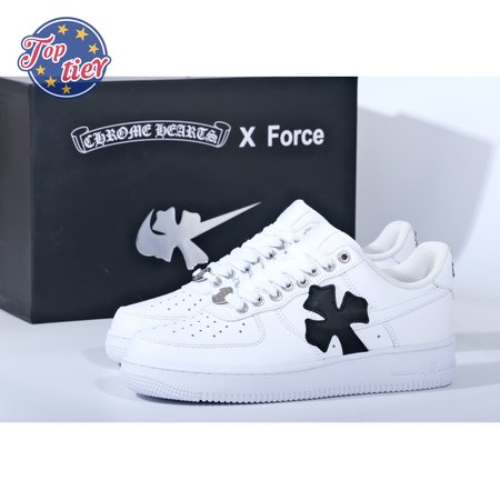 Chrome Hearts x NK Air Force 1 Triple White SIZE 36-45