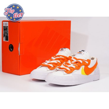 NK x Sacai Blazer Low "White Magma Orange" 36-46