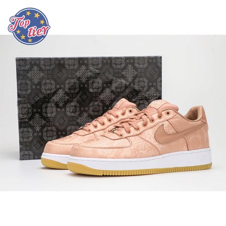 Nike CLOT x Air Force 1(Gold Silk) 36-46