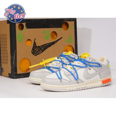 OFF WHITE X NK Dunk Low "The 50" (NO.10) SIZE: 36-47.5