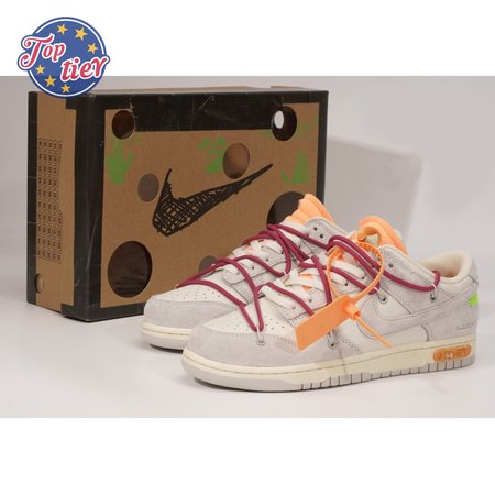 OFF WHITE X NK Dunk Low "The 50" (NO.35) size 36-47.5 available