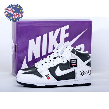 Supreme x Nike SB Dunk High By Any Mean Black Size 36-47.5