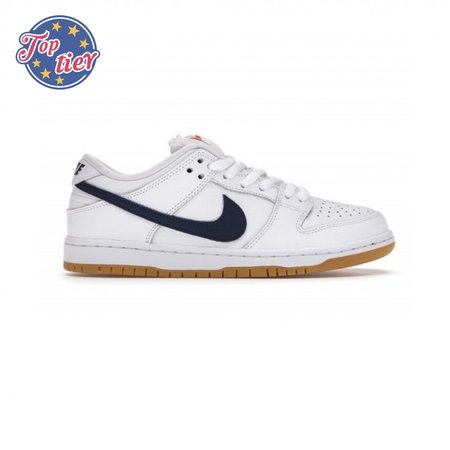 Dunk Low Pro ISO SB 'Orange Label - White Navy' Size 36-47.5