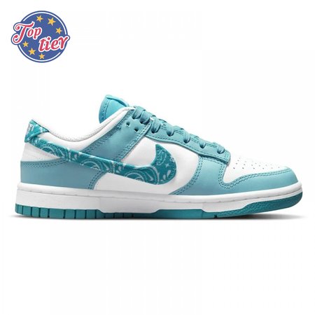 Nike Dunk Low Essential Paisley Pack Worn Blue Size 40-47.5