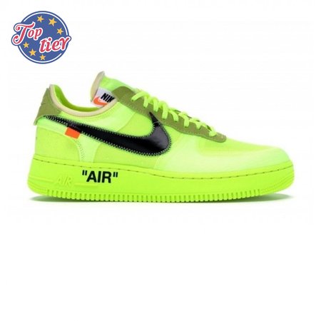 Off-White x Air Force 1 Low 'Volt' Size 36-46