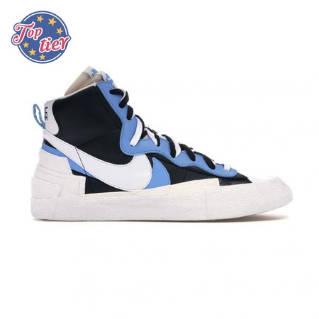 Sacai x Blazer Mid 'Black Blue' Size 36-46