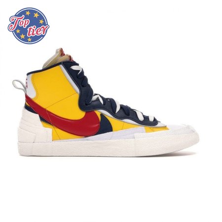 Sacai x Blazer Mid 'Maize Navy' Size 40-45