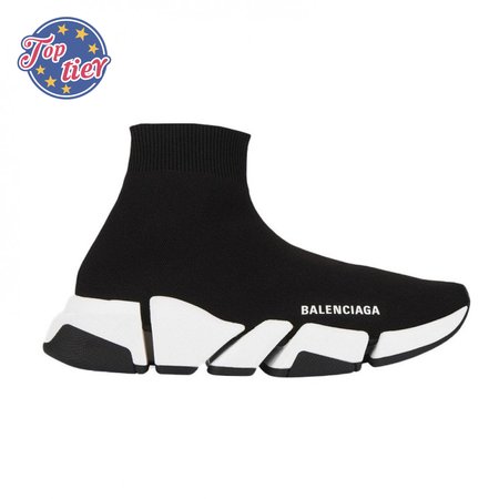 Balenciaga Speed 2.0 Black White Size 36-46