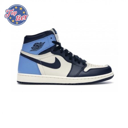 Jordan 1 Retro High Obsidian UNC Size 36-47.5