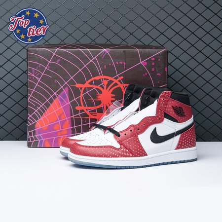 Jordan 1 Retro High Spider Man Origin Story (Special Box) Size 40-47.5