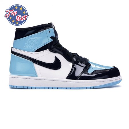 Jordan 1 Retro High UNC Patent Size 36-45