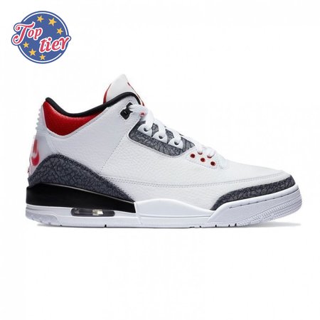 Air Jordan 3 Retro Denim SE 'Fire Red' Size 40-47.5