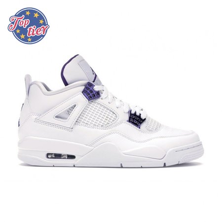 Air Jordan 4 Retro 'Purple Metallic' Size 36-47.5