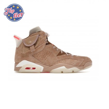 Travis Scott x Air Jordan 6 Retro 'British Khaki' Size 40-47.5