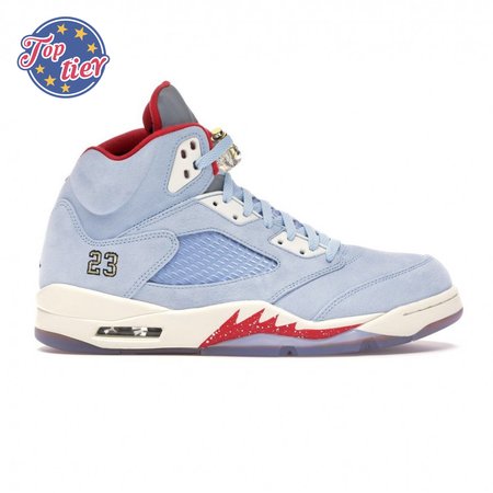 Trophy Room x Air Jordan 5 Retro 'Ice Blue' Size 40-47.5