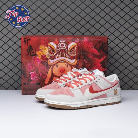 Nike SB Dunk Low SE 85 Double Swoosh Sail Red Pink DO9457-110 Size 36-40