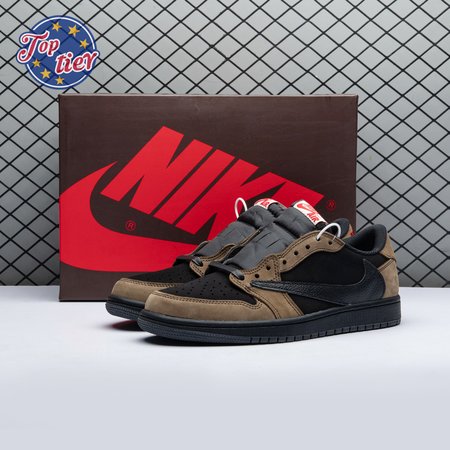 Travis Scott x Air Jordan 1 Low OG Velvet Brown DM7866 202 Size 36-47.5