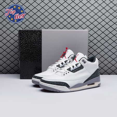 Jordan 3 Retro Cement Grey CT8532-106 Size 36-47.5