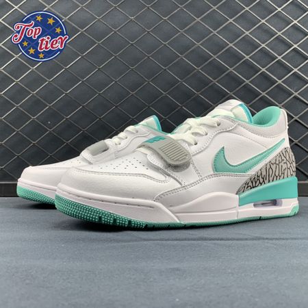 Jordan Legacy 312 Low White Turquois CD7069-130