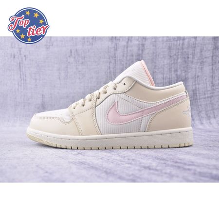 Jordan 1 Low SE Seersucker (Women's) FQ1925-100 Unisex Size