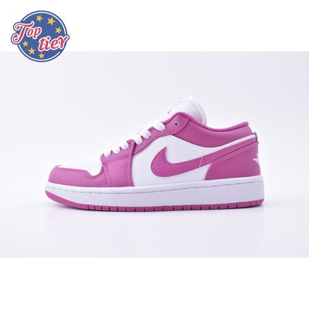 Jordan 1 Low Fire Pink FV8486-600 Women Size