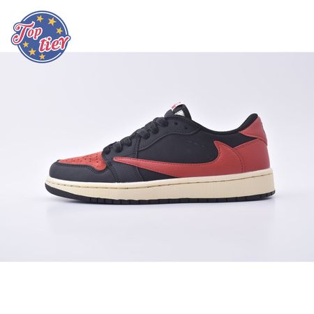 Travis Scott x Air Jordan 1 Low Bred DM7866-061 Unisex Size