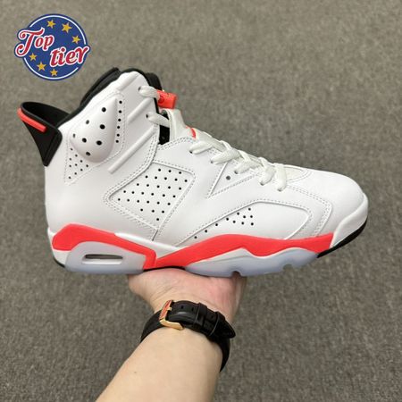 Jordan 6 Retro Infrared White 384664-123