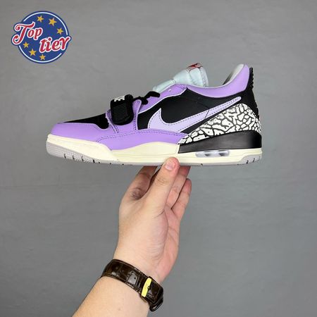 Nike Air Jordan Legacy 312 CD9054-101 Purple Black Unisex Size